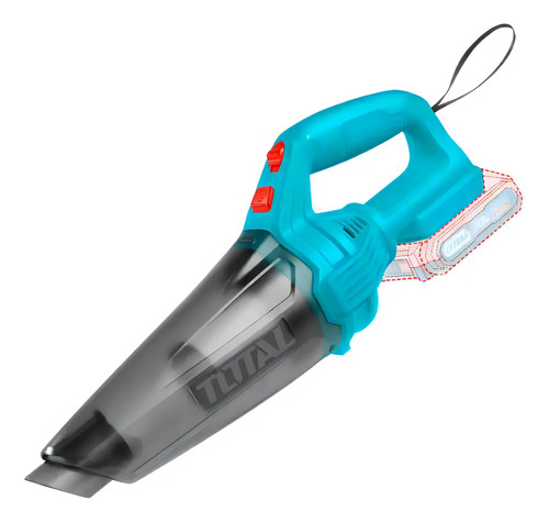 Aspiradora Inalámbrica De Mano Total 0.5 Litros, Hogar, Auto - No Incluye BaterĂa Ni Cargador - Tvli201261 Turquesa - Imagen 3