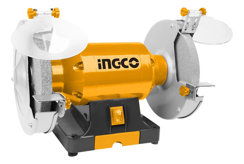 Amoladora De Banco Ingco 8'' 350w 1/2hp 2950 Rpm Bg83502