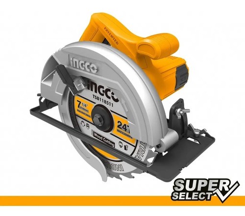 Sierra Circular 7 1/4 1400w Ingco Cs18538 50/60hz - Imagen 3