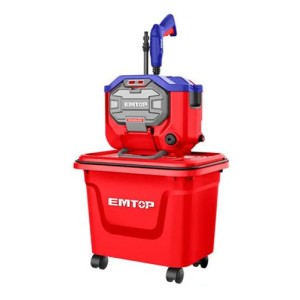 Hidrolavadora 40v 80bar Tanque 40lt Emtop Elpw4055061