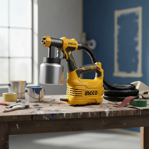 Equipo Pintar Tacho Aluminio Ingco 500w Spg5008-2 Paint Zoom - Imagen 3