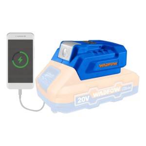 Cargador Inalambrico Usb De Baterias 20v Wadfow Wucp118