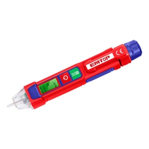 Busca Polo C/ Pantalla Led Inductivo 12v-1000v Emtop Color Rojo