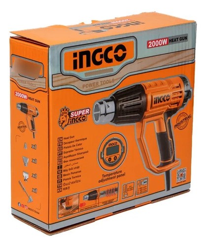 Pistola De Calor 2000 W 600°c Ingco Hg200058 - Imagen 2