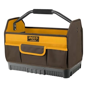 Bolso Industrial Portaherramientas C/ Manilla Ingco Htbgl04 Amarillo