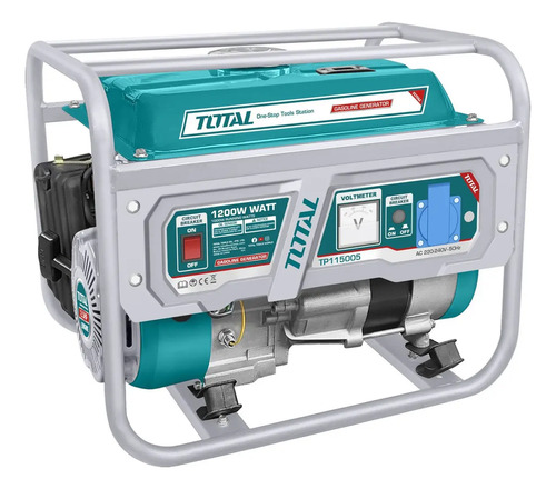 Generador A Nafta Total 1200w Motor 4 Tiempos Ohv Tanque 5.5