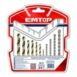 Set 19pcs Mechas Y Puntas Ecbdb1901 Emtop