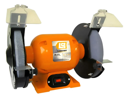 Amoladora De Banco 375 W Lusqtoff Color Naranja Frecuencia 50 Hz
