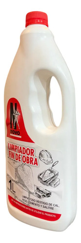 Limpiador Final De Obra Novo Removedor Cal Cemento 1lt