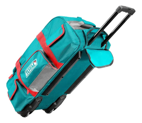 Bolso Total Porta Herramientas 27'' 69cm, Tipo Valija, Con Ruedas Y Asa Telescópica - Thrrtb2712 Unico