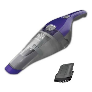 Aspiradora De Mano Black + Decker Litio Seco + Cepillo Color Gris