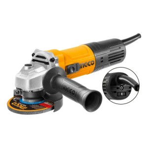 Amoladora Velocidad Variable 900w Ag900285 Ingco Naranja