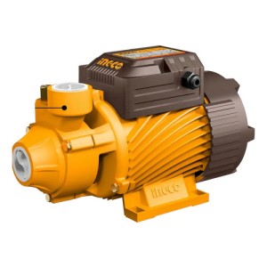 Bomba De Agua Periferica 1x1 1hp Ingco Vpm75068 Amarillo Monofásica
