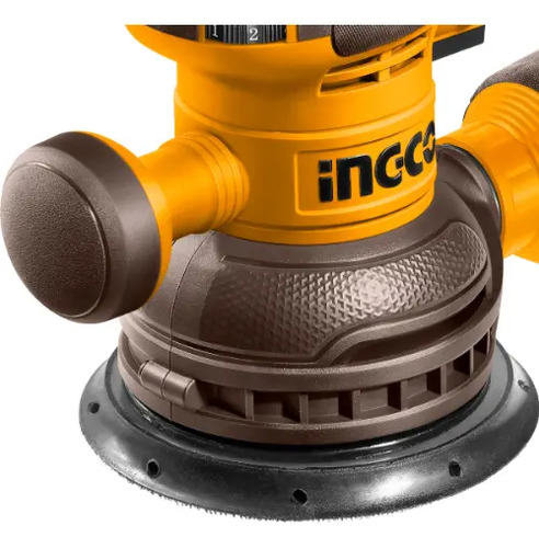 Lijadora Roto Orbital 150mm 450w C/ 5 Lijas Ingco Rs4516 - Imagen 2