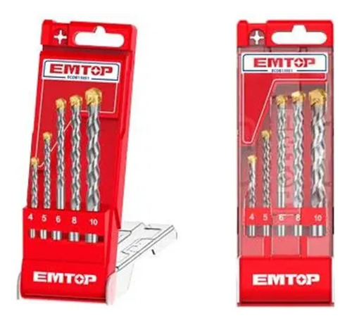 Set 5pcs Mechas Mamposteria Ecdb13051 Emtop