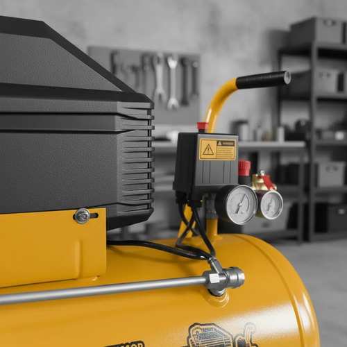 Compresor De Aire 50 Lts 2,5hp 8bar Ingco Ac25508 96db - Imagen 4