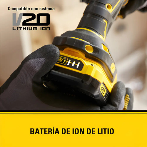 Kit Taladro Atornillador 20v + 2b + Cargador+ Maleta Stanley - Imagen 5
