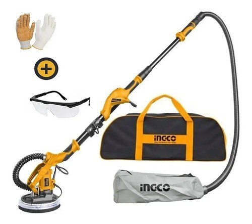 Lijadora Profesional De Pared Ingco Dws10501 Naranja 50hz/60hz 1050w 50 Hz/60 Hz - Imagen 2