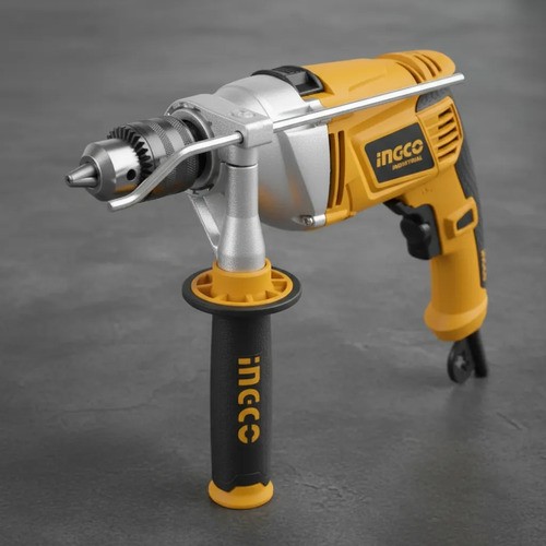 Taladro Percutor Ingco Id11008 1100w Velocidad Variable Color Amarillo Naranja Claro 60 Hz - Imagen 3