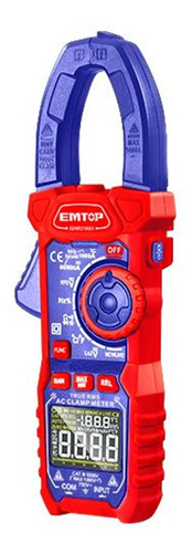 Pinza Amperimetrica Dc/ac Edmr210002 Emtop
