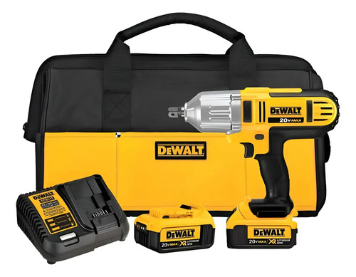 Llave De Impacto Dewalt Dcf889m2 540 Nm + 2 Baterías 20v Max