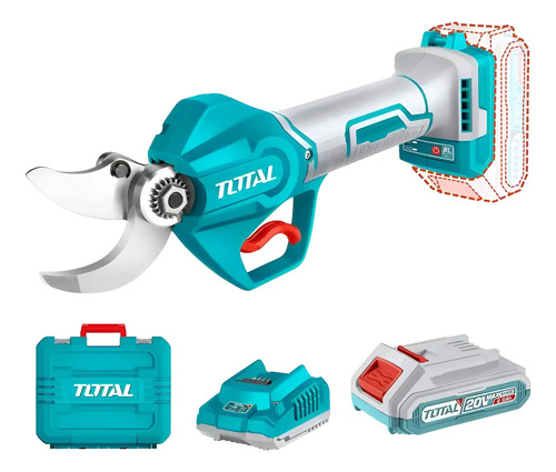 Tijera De Poda Inalámbrica Total Brushless Con Carg/bateria