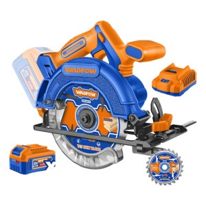 Sierra Circular Bateria 20v 165mm 4ah Wadfow Wlwp5523