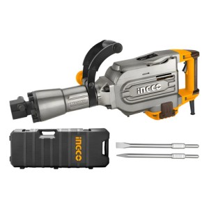 Ff Martillo Demoledor Ingco 16kg 1700w Hexagonal 30mm Valija Amarillo