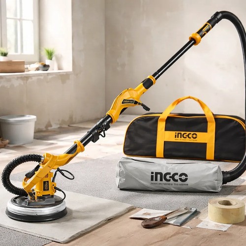 Lijadora Profesional De Pared Ingco Dws10501 Naranja 50hz/60hz 1050w 50 Hz/60 Hz - Imagen 3