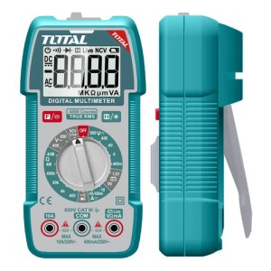 MultÃmetro Total, Tester Digital 600v - True RMS 4000 Cuentas - Corriente, Voltaje, Resistencia - TMT536002