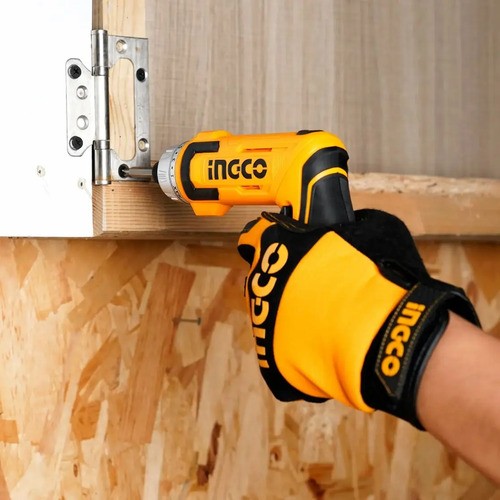 Atornillador Inalámbrico Ajustable Con Accesorios Ingco Naranja Claro - Imagen 8