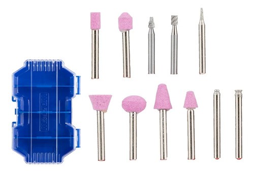 Set X 11 Pcs Accesorio Mini Torno 1/8 Wrr2011 Wadfow