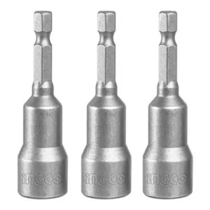 Adaptadores Magnéticos Para Taladro Ingco De 12mm (set De 3