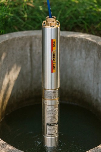 Bomba Sumergible Pozo Profundo Semisurgente Ingco 550w - Imagen 3