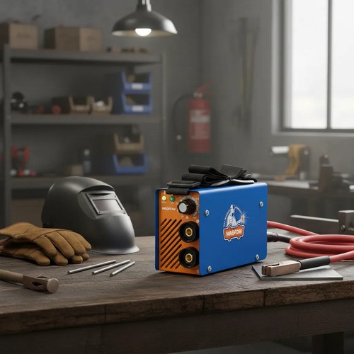 Soldadora Inverter 120a Igbt Wadfow Color Azul - Imagen 2