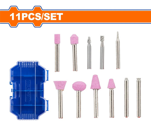 Set X 11 Pcs Accesorio Mini Torno 1/8 Wrr2011 Wadfow - Imagen 2