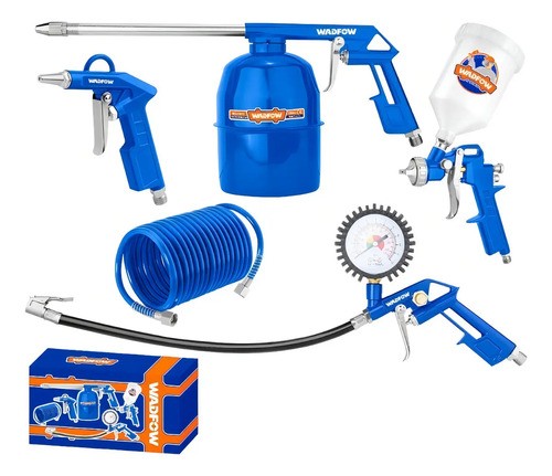 Kit Compresor Aire 5pzas Wadfow Wax1505