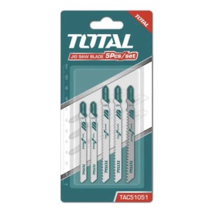 Set Juego De Hojas Para Sierra Caladora 5 Pzas Metal Total