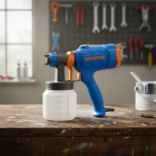Equipo Pistola De Pintar 450w Tacho Metal Wadfow Weg1a02 - Imagen 3
