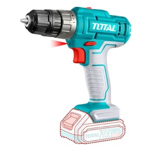 Taladro Atornillador Inalámbrico Total Mandril 10mm, 25nm - Con 2 Baterías 1.5ah Litio-ion Y Cargador - Tdli1228 Turquesa