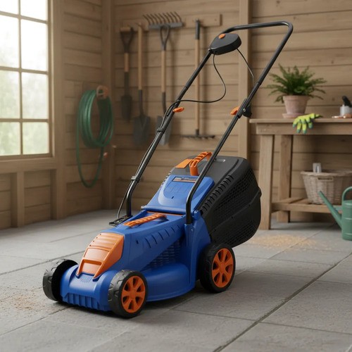 Cortadora De Cesped 1200w Electrica Wadfow Wen3201 - Imagen 2