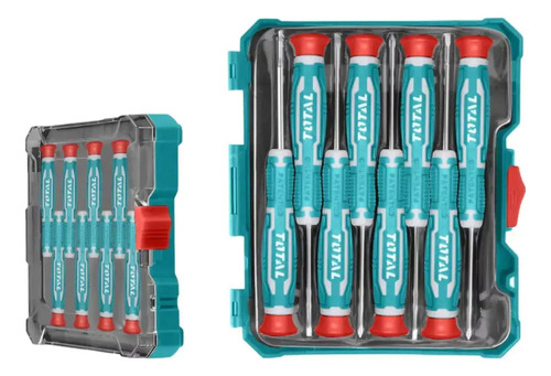 Set De 8 Destornilladores De Precisión Perilleros Total