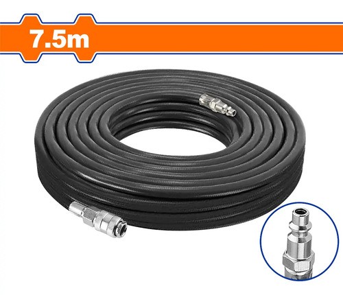 Manguera Goma Para Compresor 7.5m 1/4 Npt Wadfow Uwqg2e07 - Imagen 2