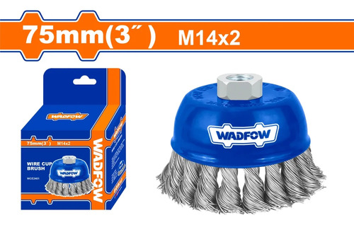 Cepillo Copa Alambre 75mm Wadfow Wce2401 - Imagen 2