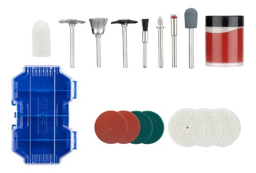Set X 22pcs Accesorio Mini Torno 1/8 Wrr6022 Wadfow