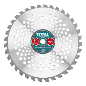 Disco Total Para Desmalezadora, 9'' 230x25.4mm, 40 Dientes Gris