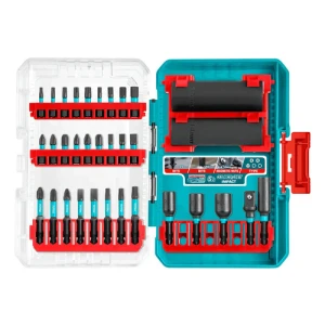 Set Puntas Y Dados Total Para Atornillador Impacto 33 Piezas