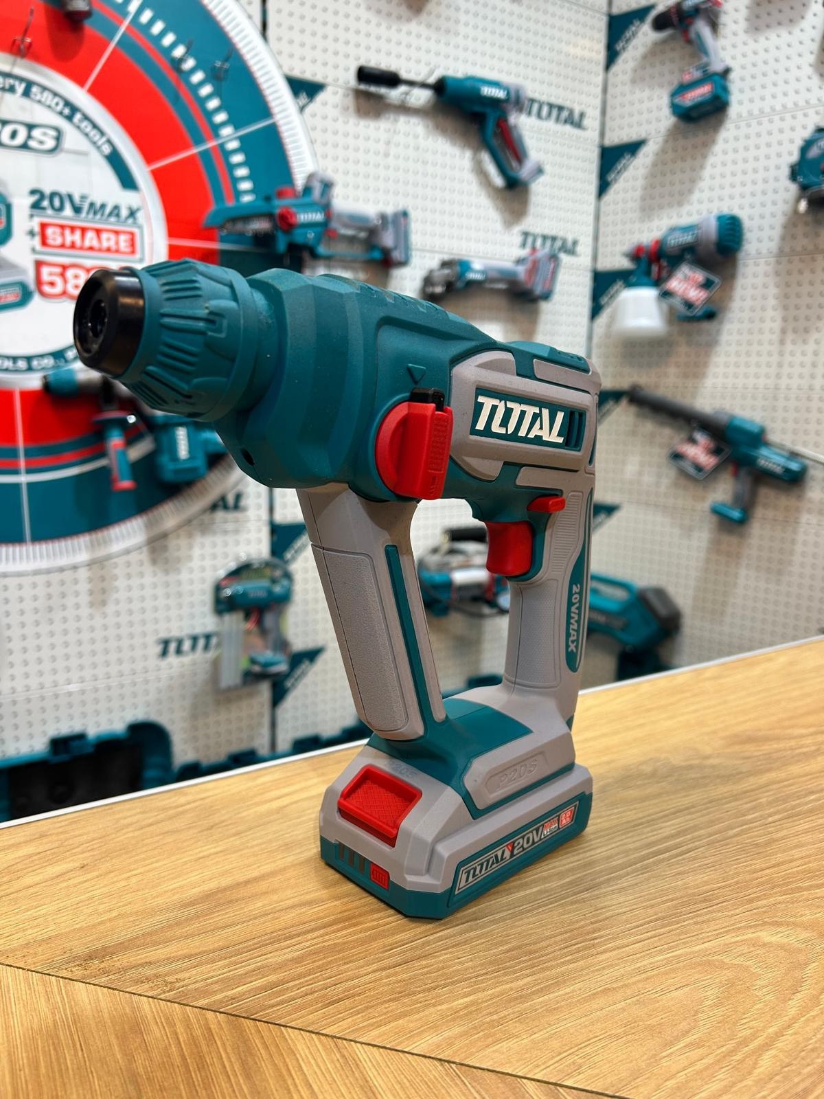 Rotomartillo SDS Plus Inalámbrico 20v - 1 BaterĂa 2.0Ah - Imagen 3