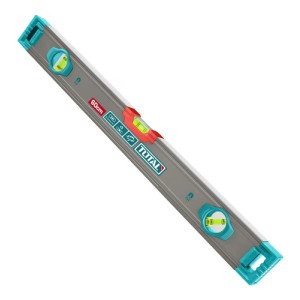 Nivel Aluminio Total 60cm Magnético Triple Burbuja Tmt26028m