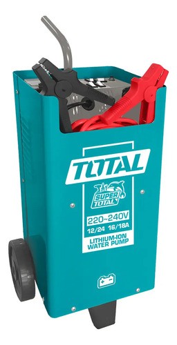 Cargador De Batería Y Arrancador Total, Línea Industrial, 12/24v - 16/18a, Vehículos Varios, Auto Camión - 15kg - Tbc2201